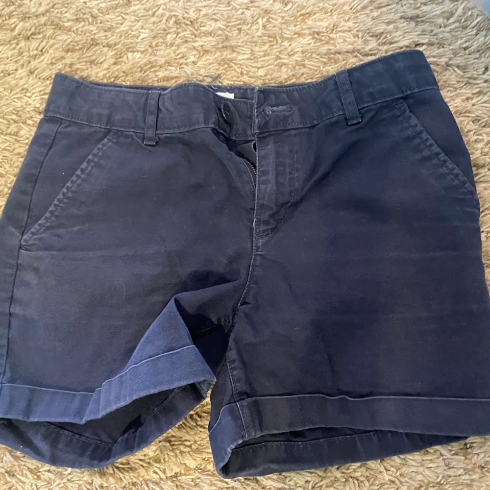 Gapkids size 12 navy blue shorts GUC